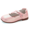 New front Mädchen Mary Jane Prinzessin Strap Flache Ballerinas Flache Schul Schuhe Kinder Elegante Cosplay Schuhe Partys Hochzeiten Klett Sandalen Fest Fasching Geburtstag Halloween Rosa 29