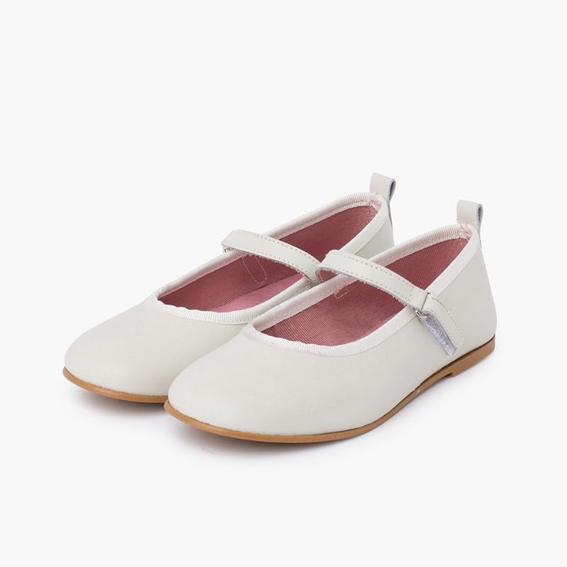 Pisamonas Merceditas Ceremonia niña Tira adherente fina Talla 35 en Color porcelana