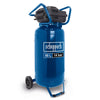 Scheppach HC85V Kompressor, 14 bar, 80L, 330 l/min, ölfrei, 2x Manometer, 2x Kupplung, Fahrvorrichtung, stehend