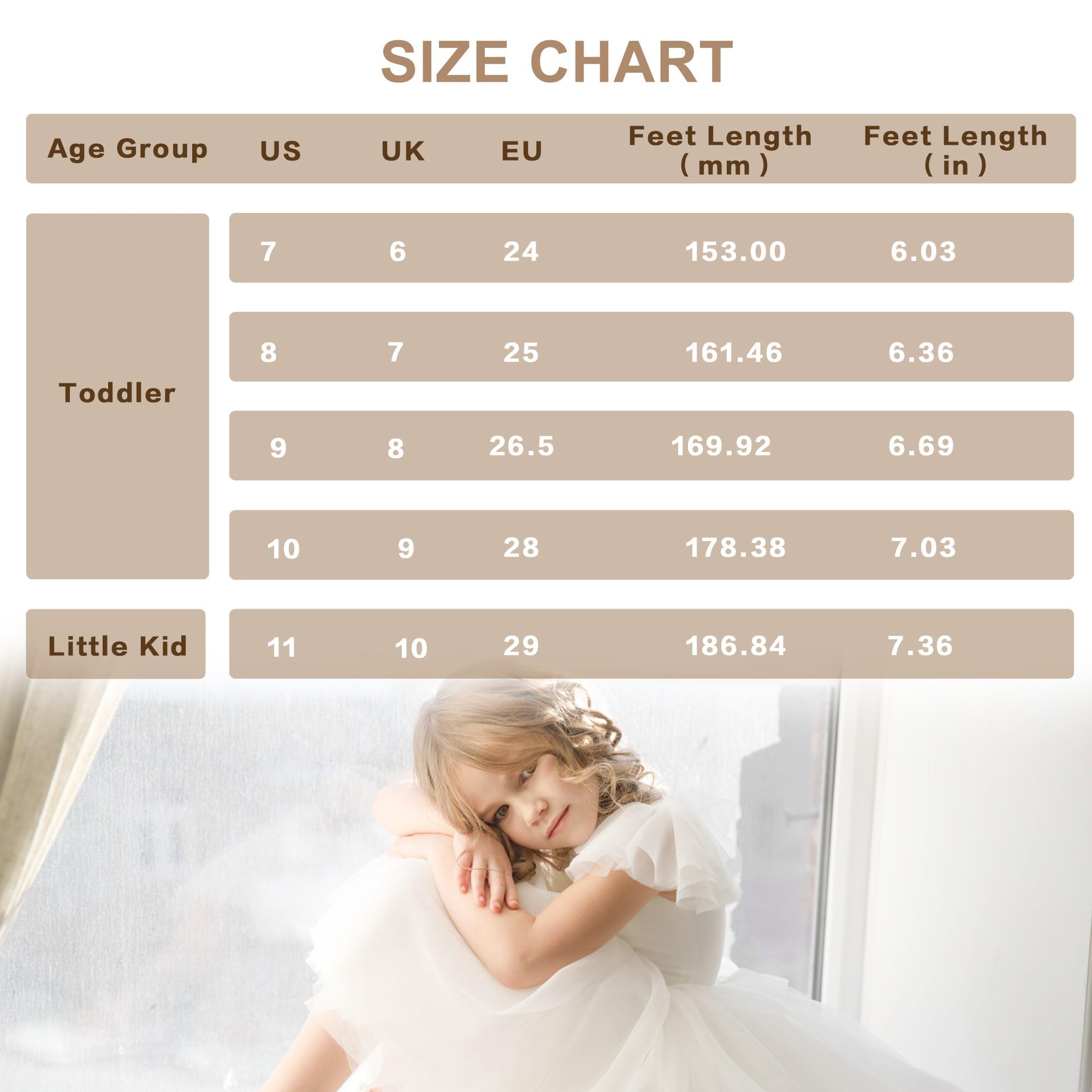 FUPPIA Mary Jane Schuhe für Kleinkinder, Mädchen, Schuluniform, Schuhe, Hochzeit, Party, lässig, weiches Gehen, weiß, 25 EU